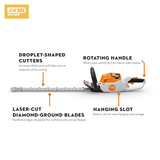 Stihl | HSA 60 24" Battery Hedge Trimmer | w/o battery & charger (HA06 011 3501 US)