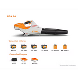 Stihl | BGA 86 Battery-Powered Blower | w/ AP 300 S battery & AL 300 charger (BGA86-AP300S-AL301-COMBO)