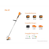 Stihl | FSA 57 Battery Trimmer | w/ AK 20 Battery & AL 101 charger (4522 011 5773 US)