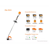 Stihl | FSA 90 R Battery Trimmer | w/ AP 500 S battery & AL 500 charger (FSA90R-AP500S-AL500-COMBO)