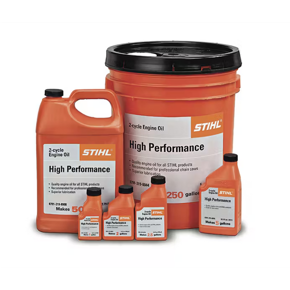 Stihl | High Performance 2-Cycle Engine Oil | 	6.4 oz. - 48/Case (0781 319 8009)