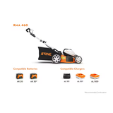 Stihl | RMA 460 Battery Push Mower | w/o Battery & Charger (6368 011 1400 US)